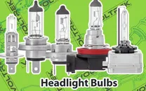 VOLTREK halogen headlight bulbs H1, H4, H7 and H11
