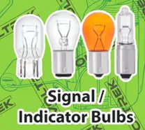 VOLTREK clear and amber signal and indicator bulbs